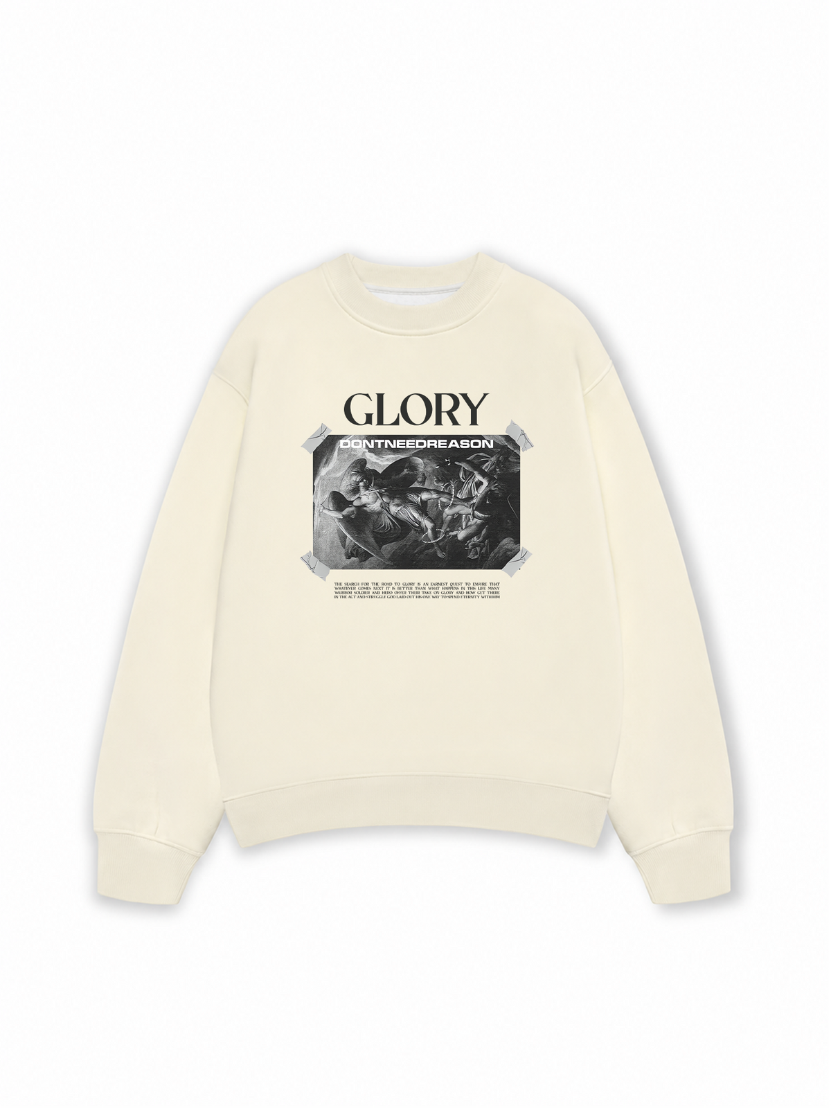 Áo Sweater Nỉ Hai Da Glory Dont Need Reason