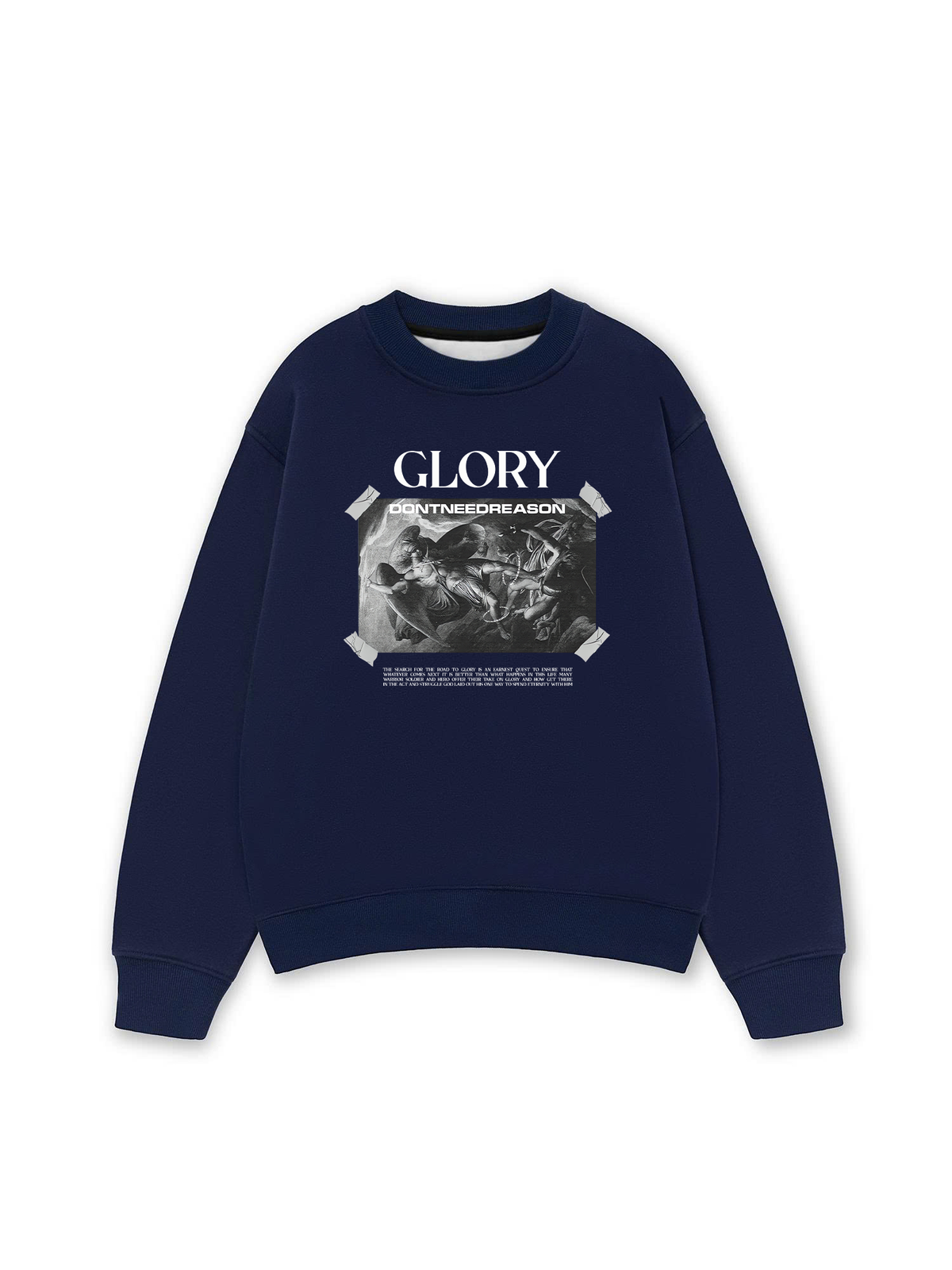 Áo Sweater Nỉ Hai Da Glory Dont Need Reason