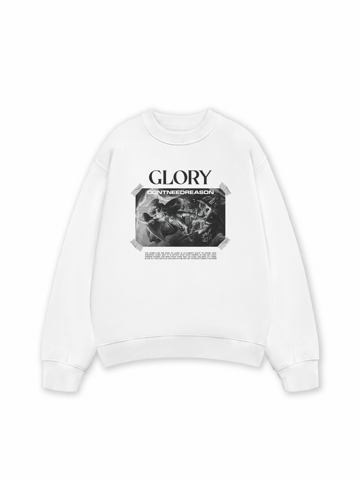 Áo Sweater Nỉ Hai Da Glory Dont Need Reason