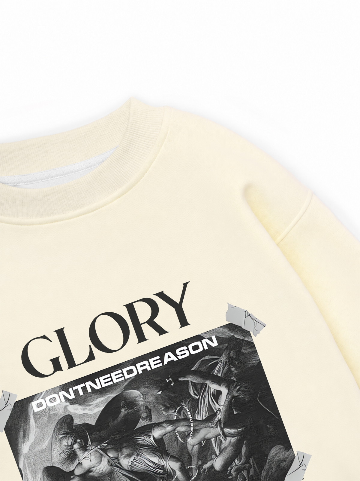 Áo Sweater Nỉ Hai Da Glory Dont Need Reason