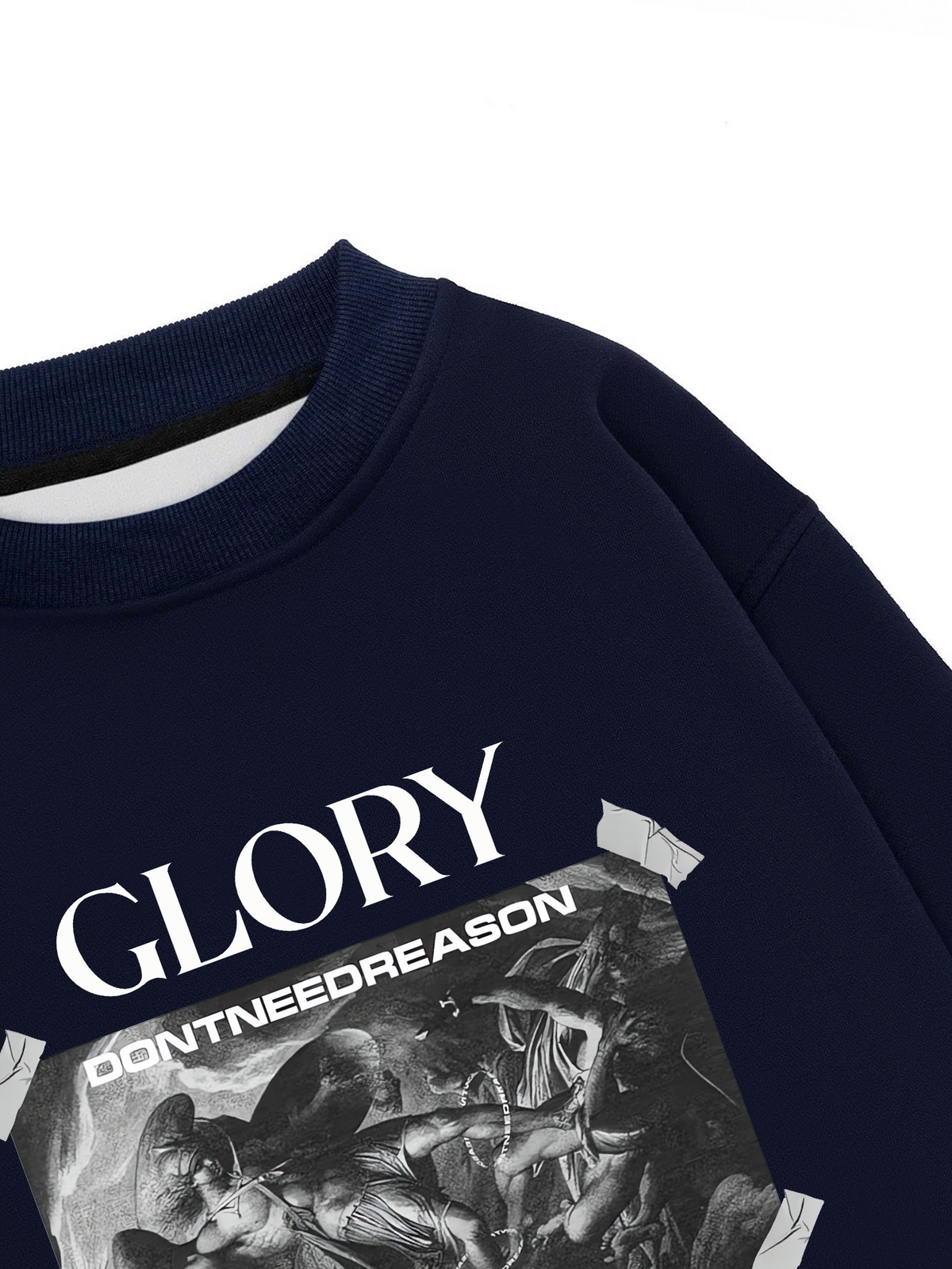 Áo Sweater Nỉ Hai Da Glory Dont Need Reason