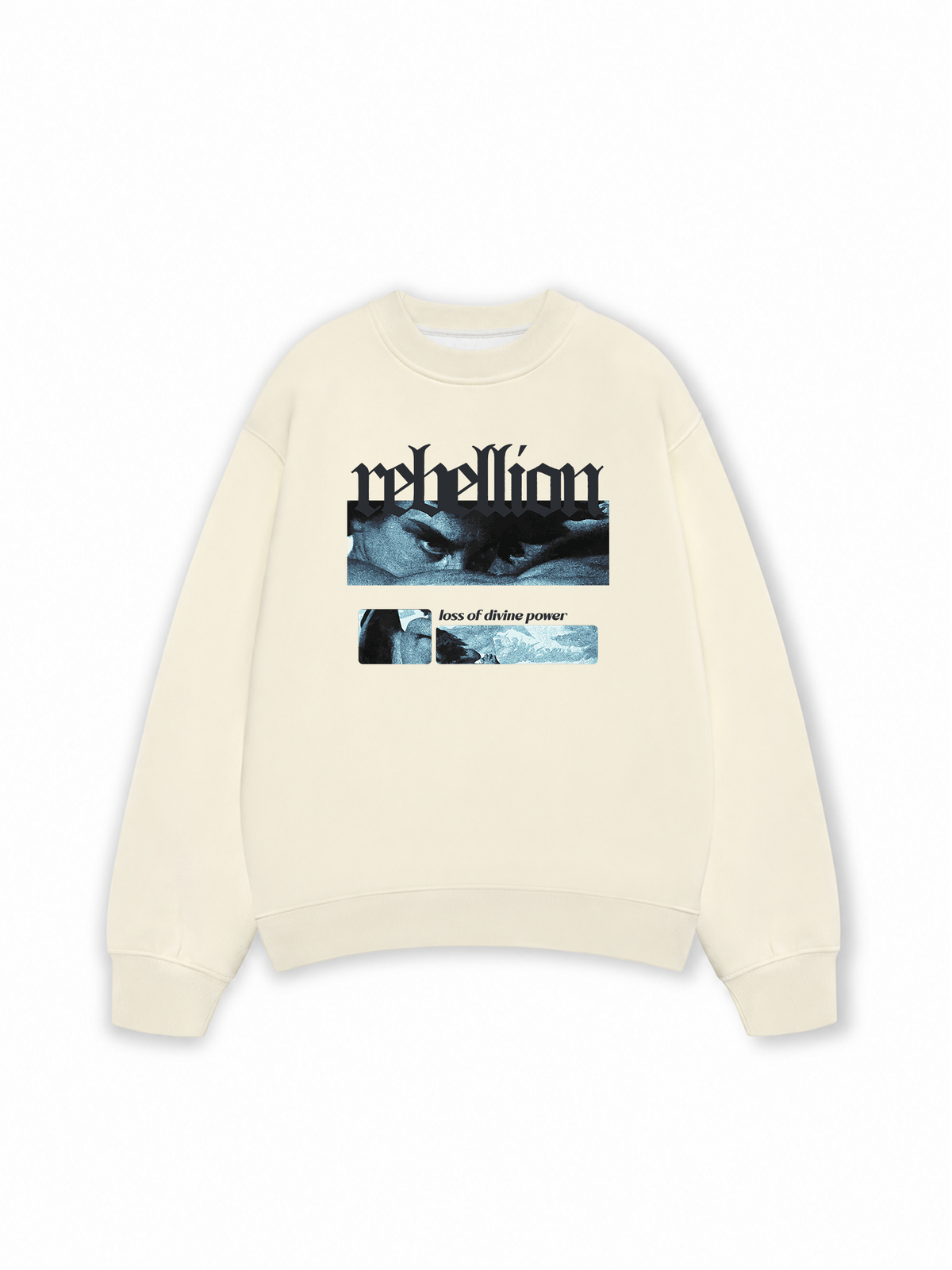 Áo Sweater Nỉ Hai Da Rebellion