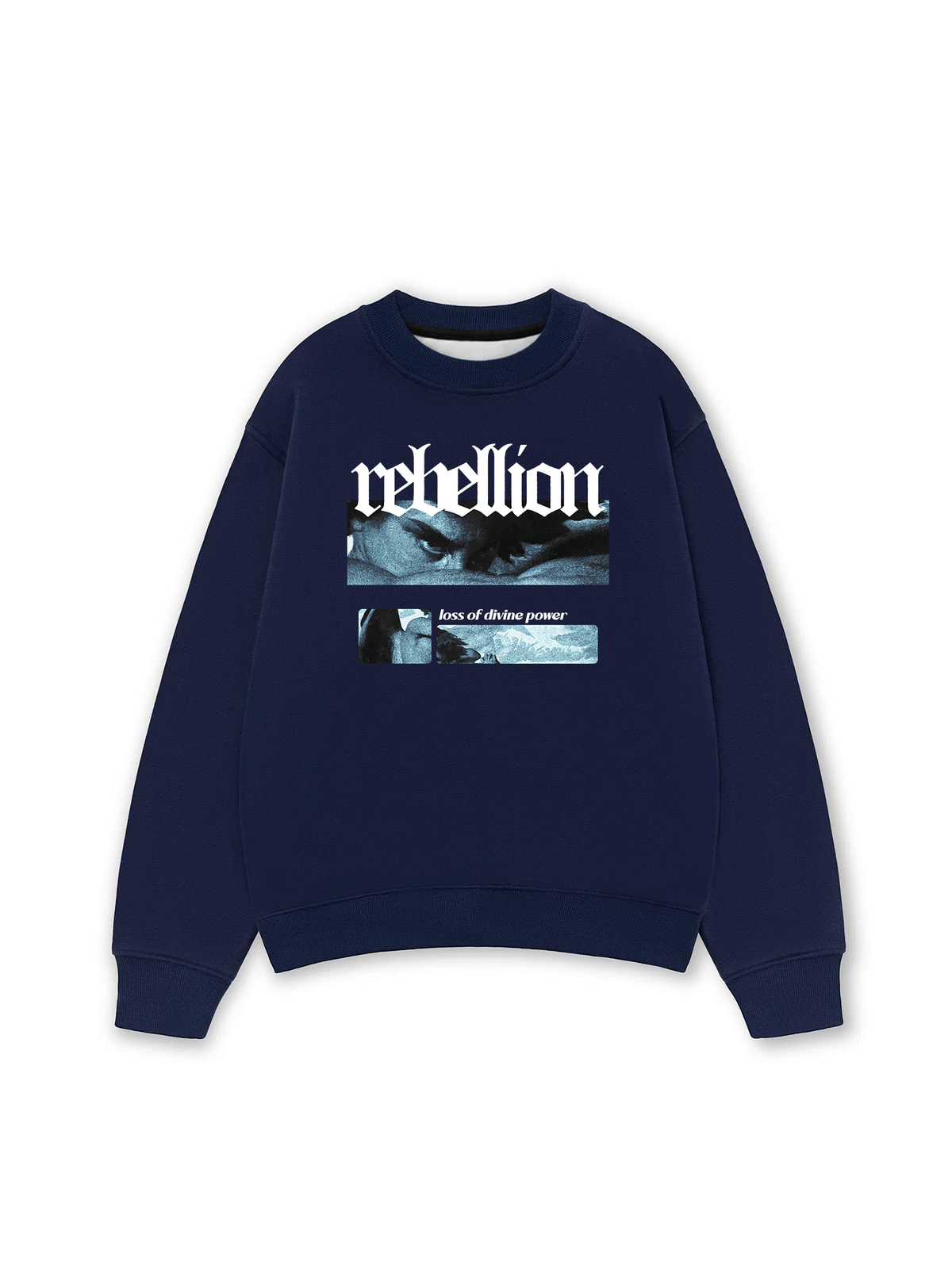 Áo Sweater Nỉ Hai Da Rebellion