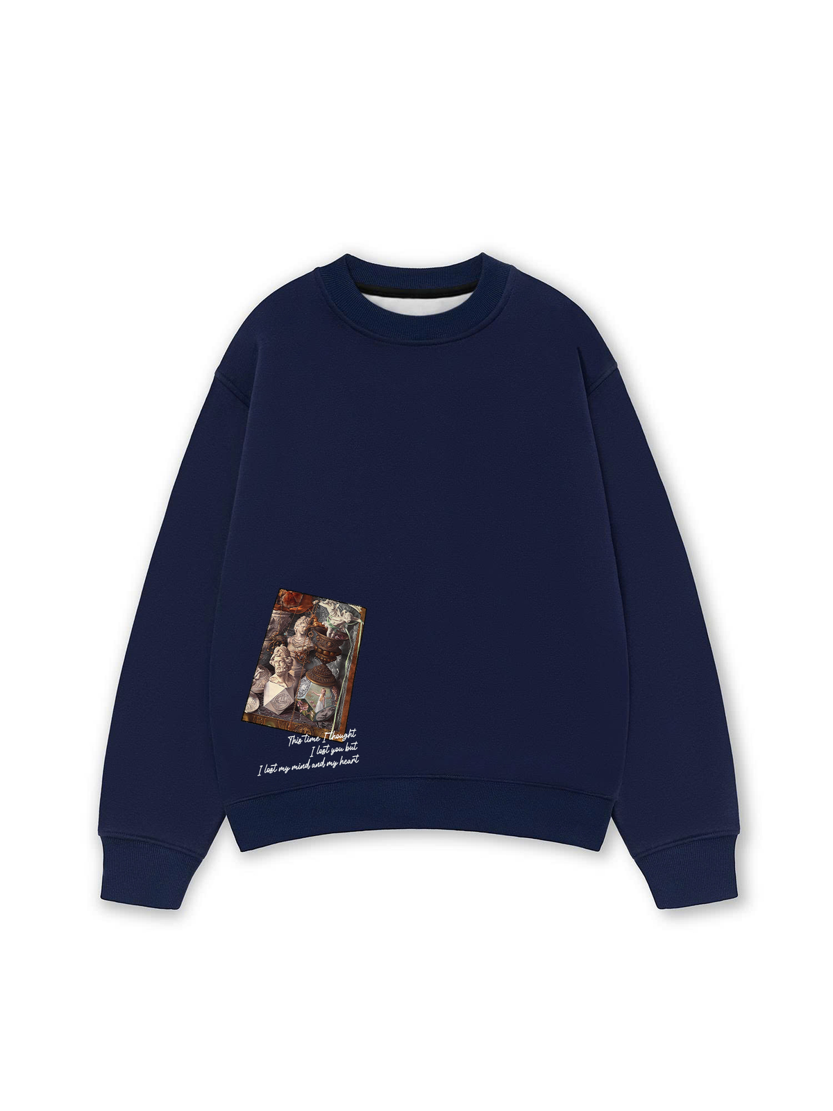 Áo Sweater Nỉ Hai Da This Time I Thought