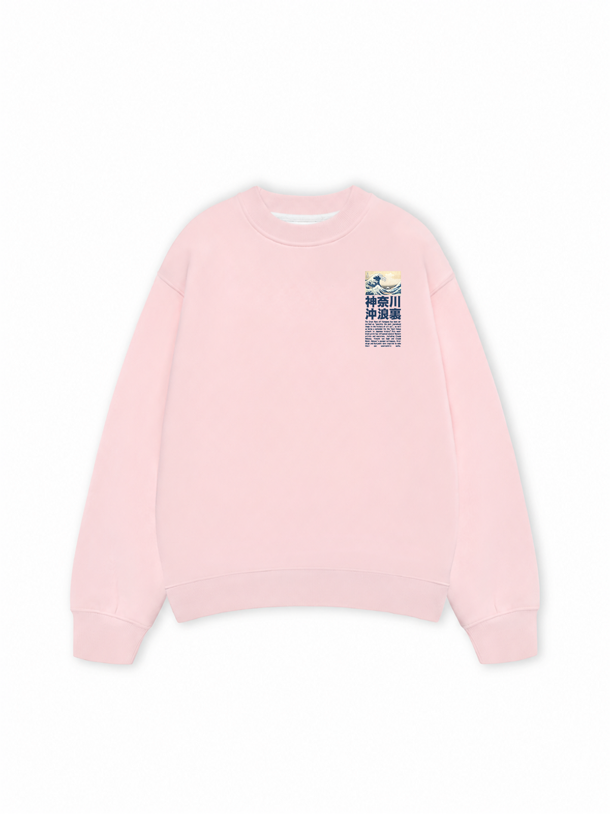 Áo Sweater Nỉ Hai Da Under the Wave off Kanagawa