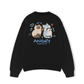 Áo Sweater Nỉ Hai Da Angry Luv Cat Couple
