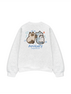Áo Sweater Nỉ Hai Da Angry Luv Cat Couple