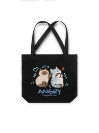 Túi Tote Angry Luv Cat Couple