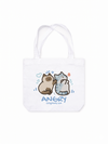 Túi Tote Angry Luv Cat Couple