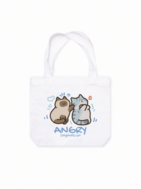 Túi Tote Angry Luv Cat Couple