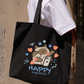 Túi Tote Happy Luv Cat Couple