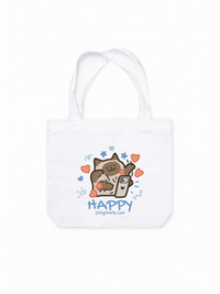 Túi Tote Happy Luv Cat Couple