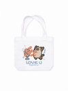 Túi Tote Love You Cat Couple