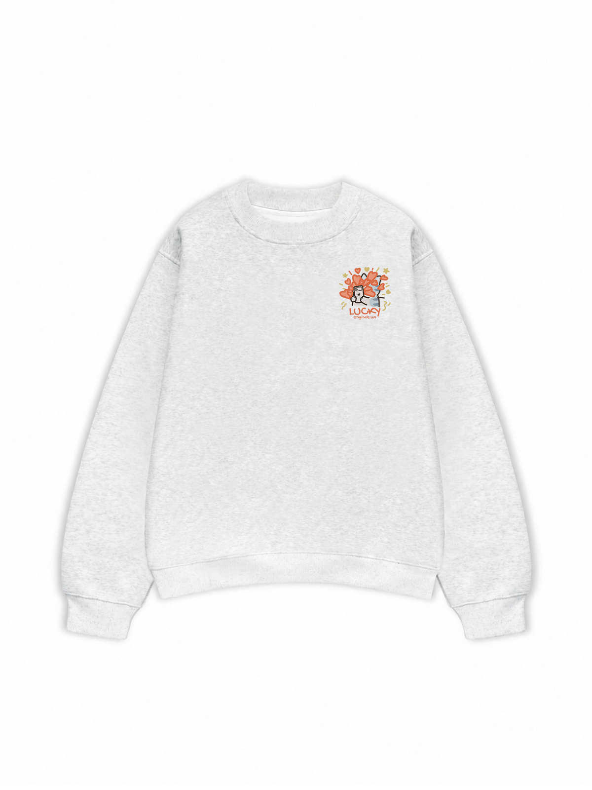 Áo Sweater Nỉ Hai Da Lucky Luv Cat Couple