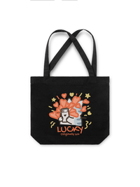Túi Tote Lucky Luv Cat Couple