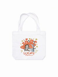Túi Tote Lucky Luv Cat Couple