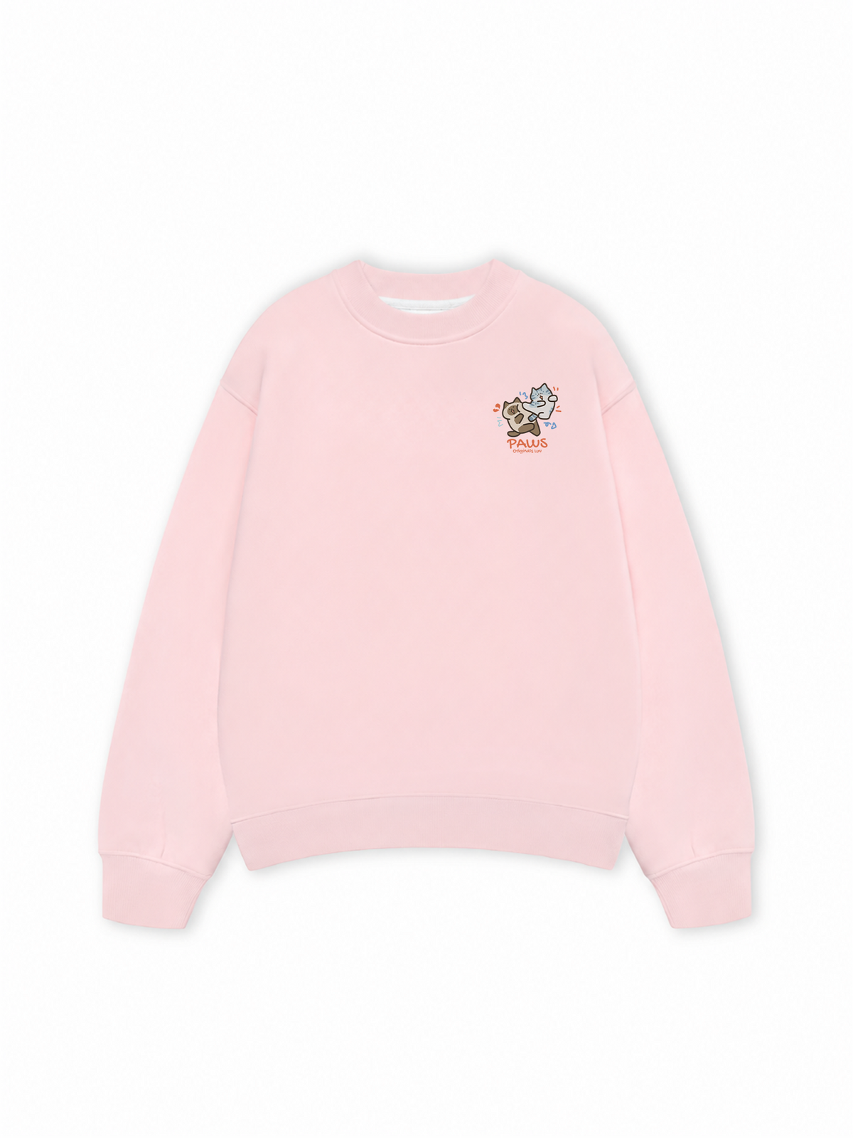 Áo Sweater Nỉ Hai Da Paws Luv Cat Couple