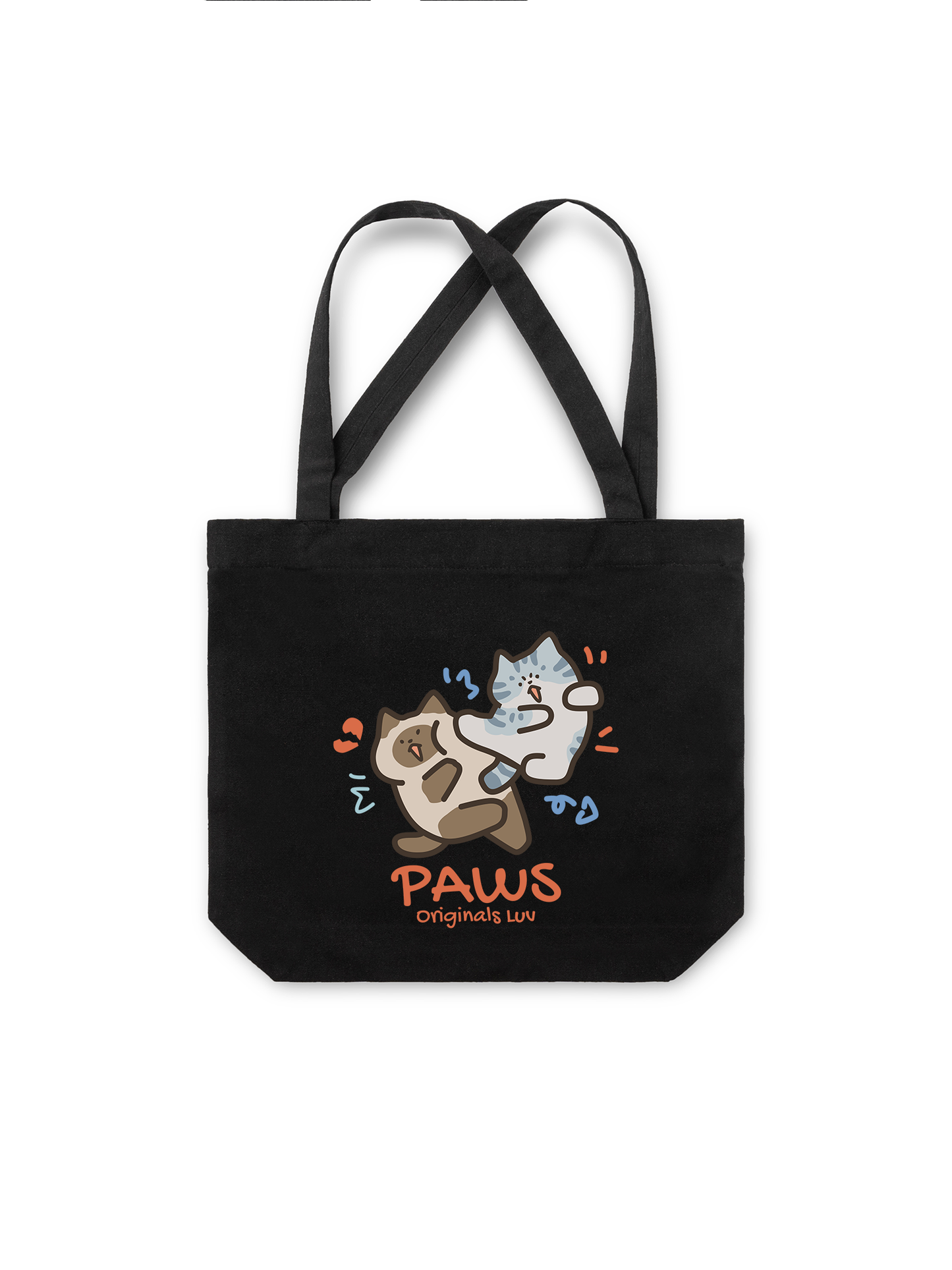 Túi Tote Paws Luv Cat Couple