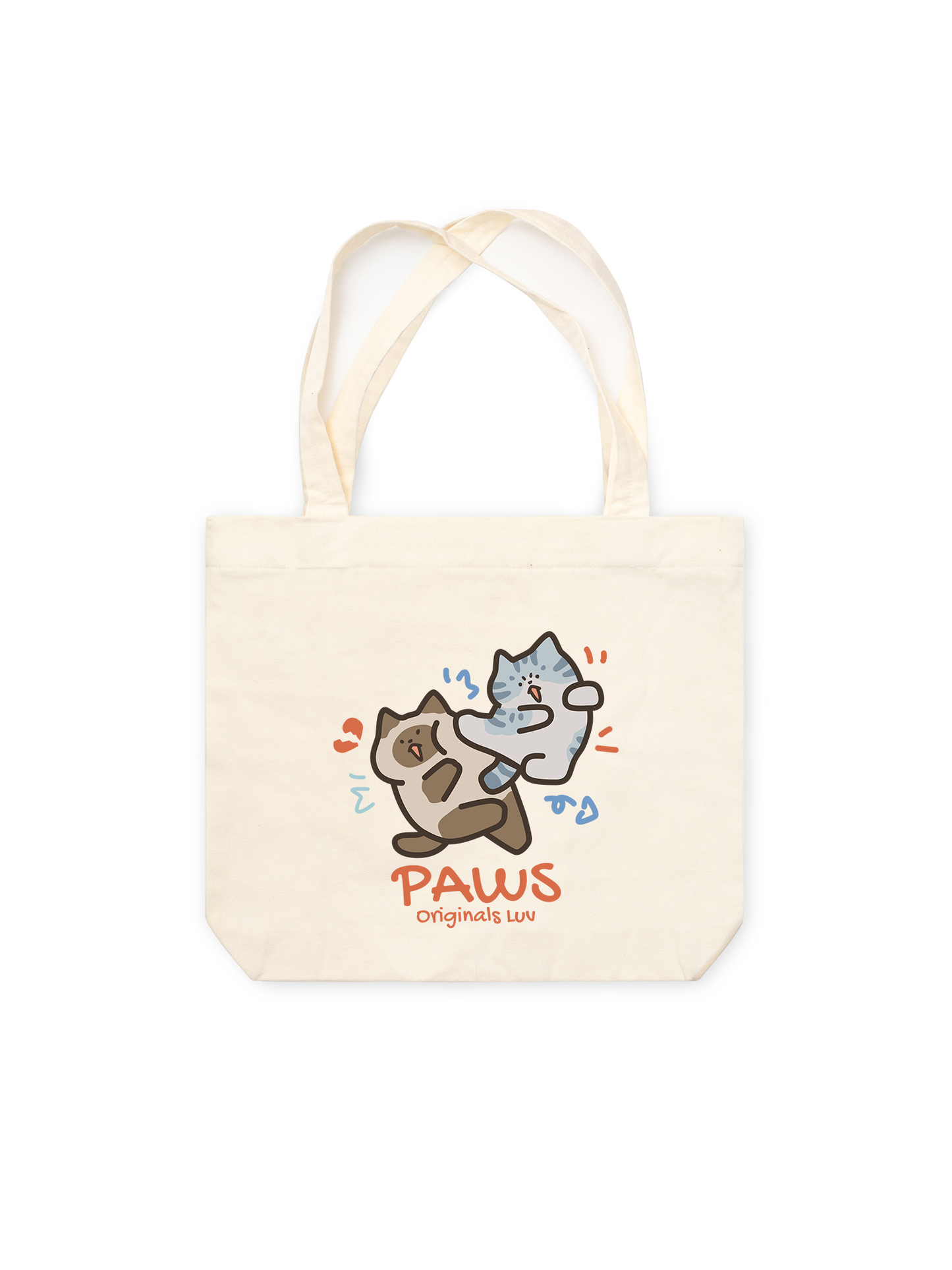 Túi Tote Paws Luv Cat Couple