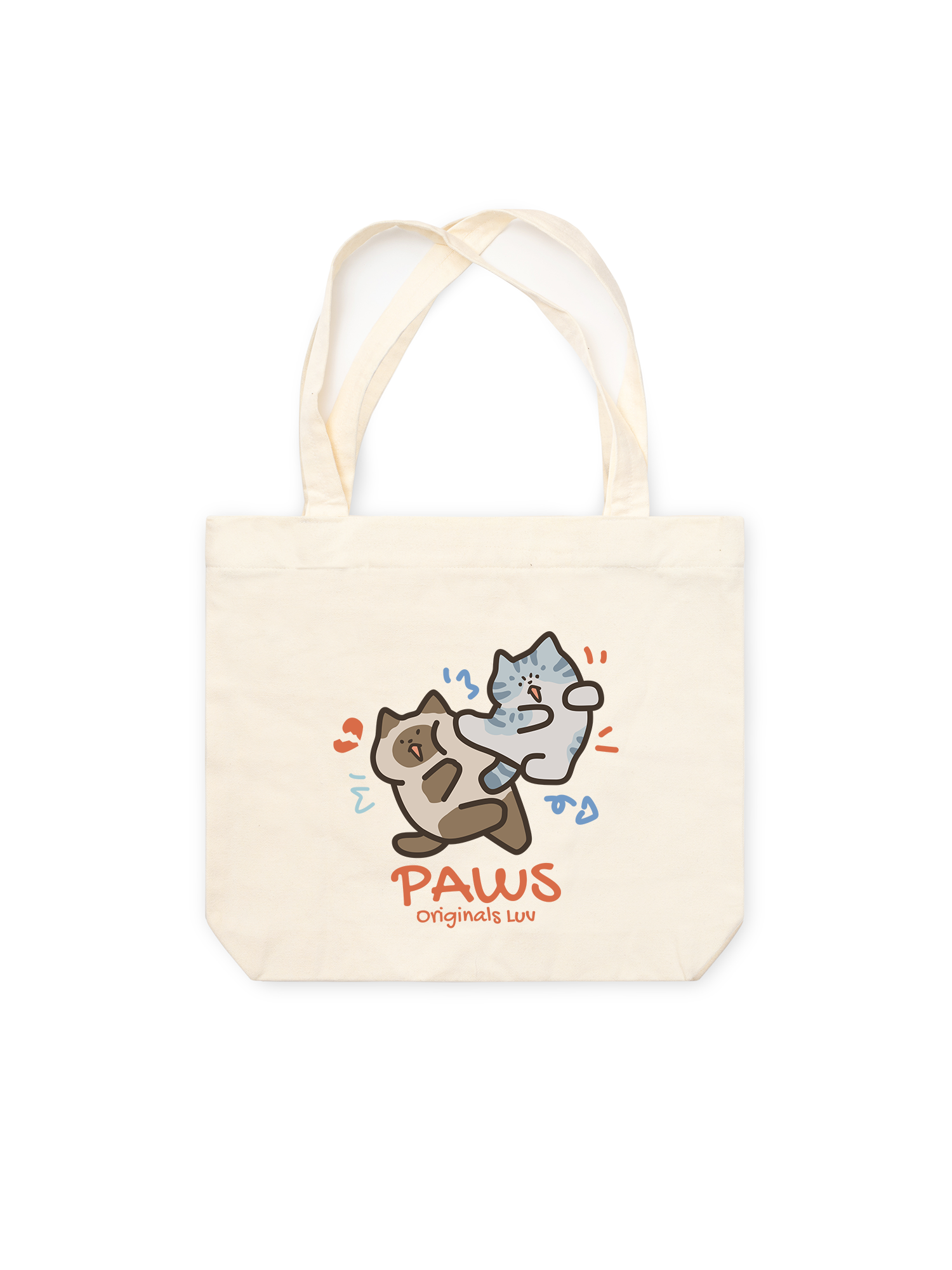 Túi Tote Paws Luv Cat Couple