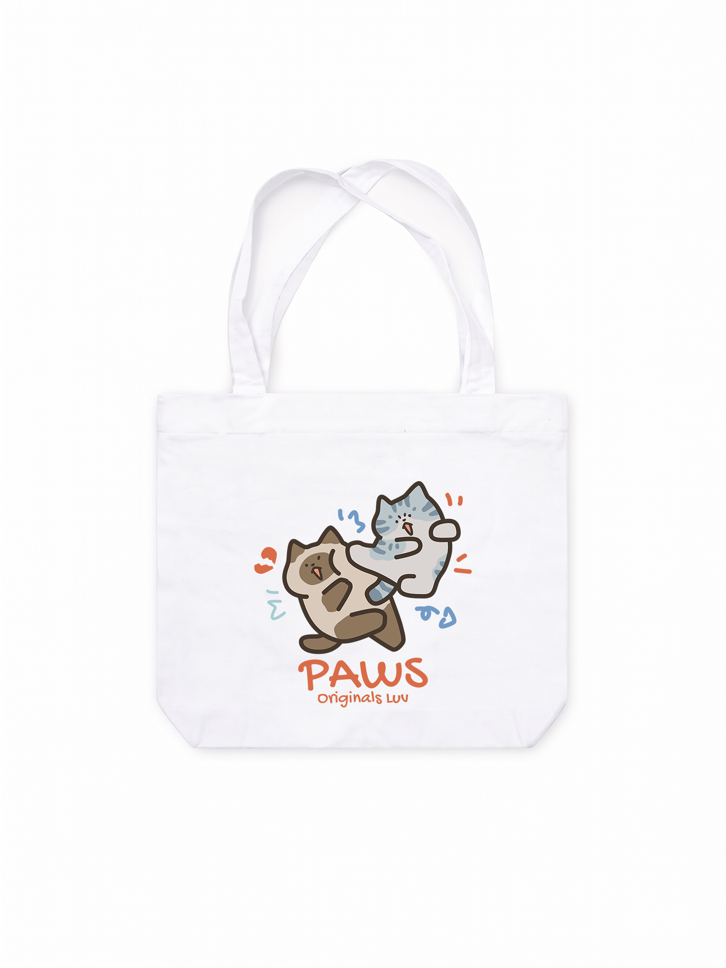 Túi Tote Paws Luv Cat Couple