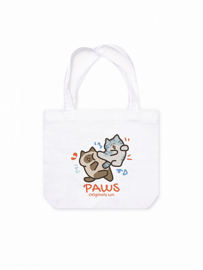 Túi Tote Paws Luv Cat Couple