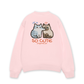 Áo Sweater Nỉ Hai Da So Cute Cat Couple