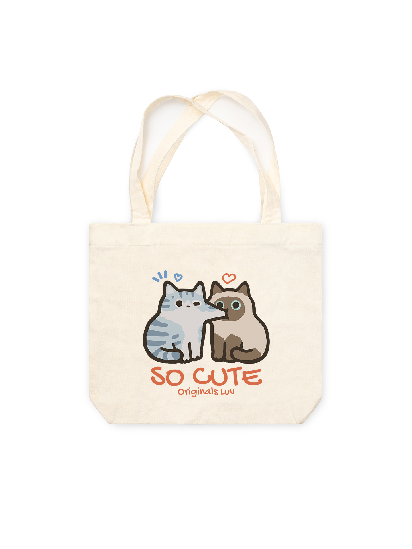Túi Tote So Cute Cat Couple