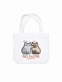 Túi Tote So Cute Cat Couple