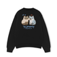 Áo Sweater Nỉ Hai Da Yummy Luv Cat Couple