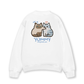 Áo Sweater Nỉ Hai Da Yummy Luv Cat Couple