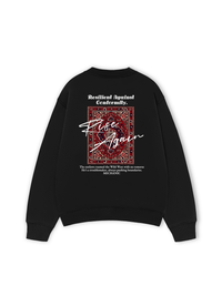 Áo Sweater Nỉ Hai Da Rise Again