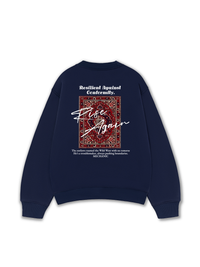 Áo Sweater Nỉ Hai Da Rise Again