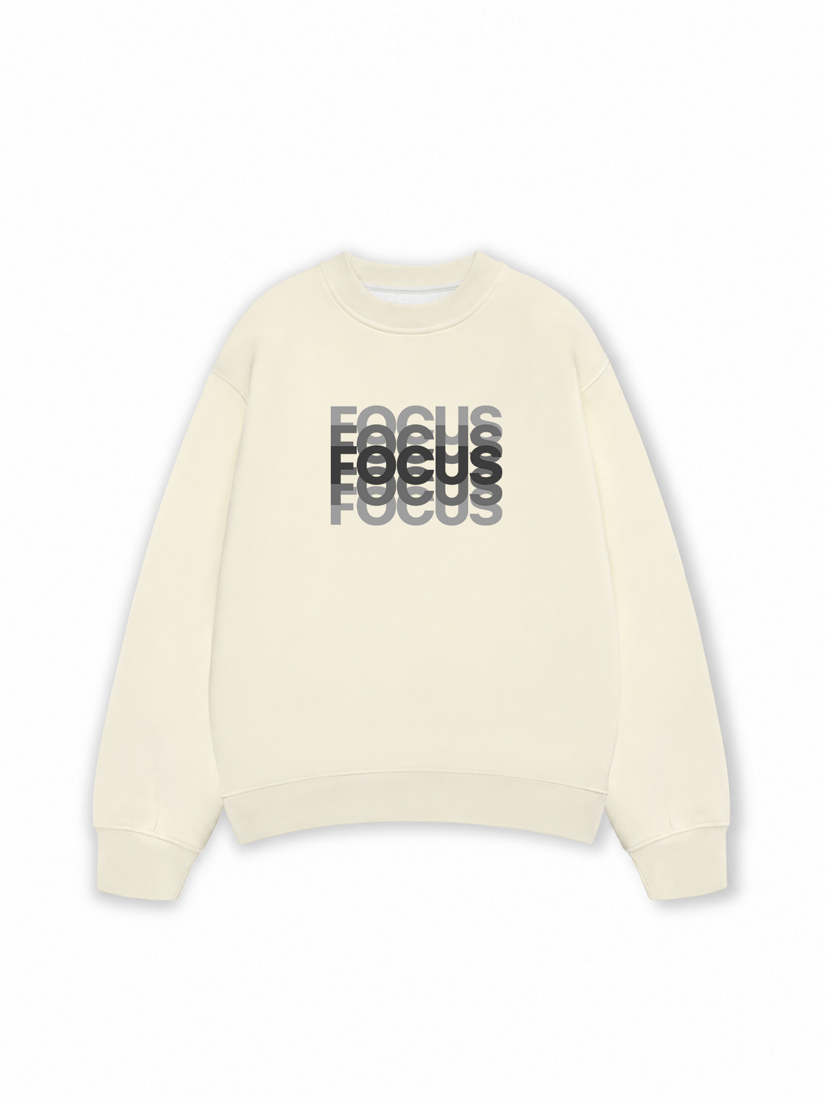 Áo Sweater Nỉ Hai Da Focus