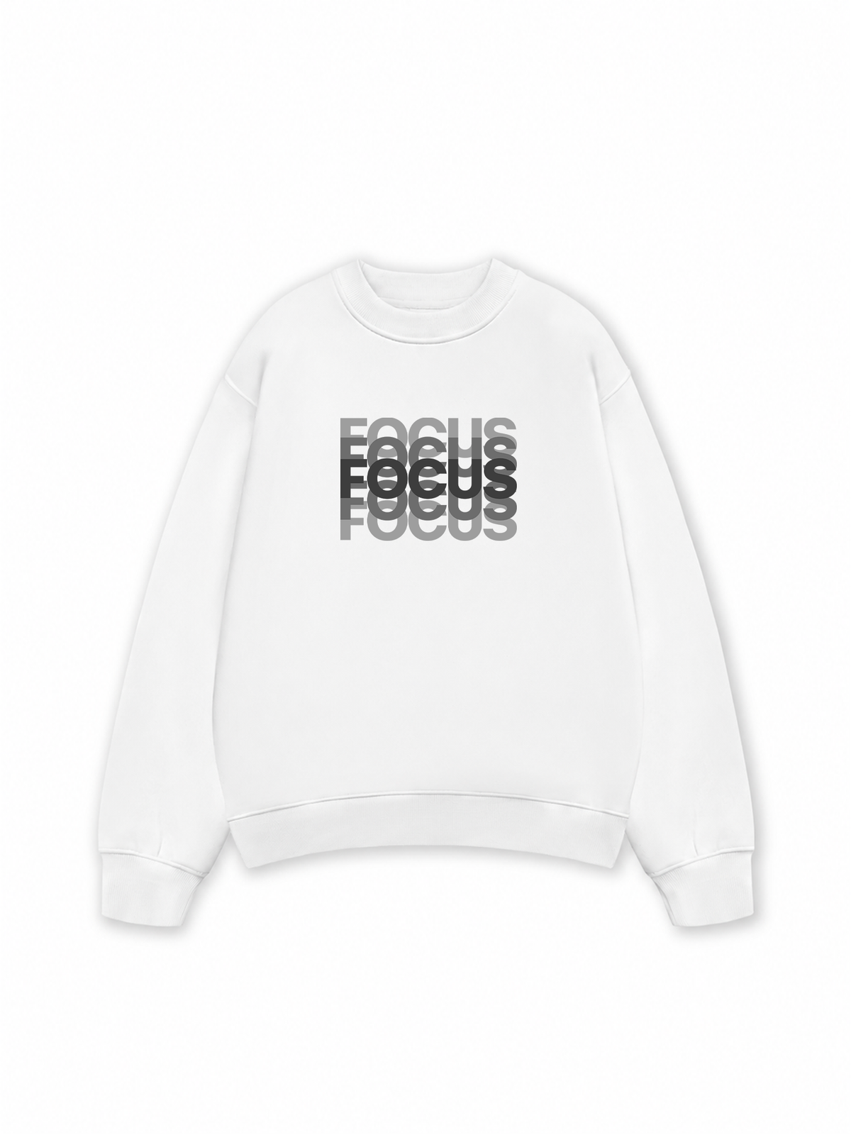 Áo Sweater Nỉ Hai Da Focus