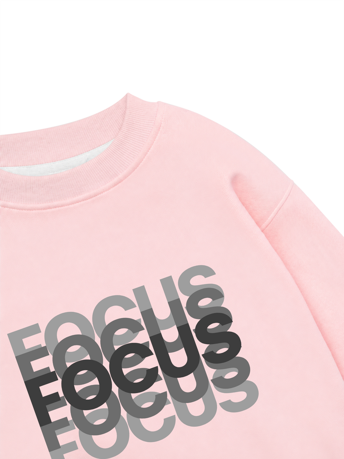 Áo Sweater Nỉ Hai Da Focus
