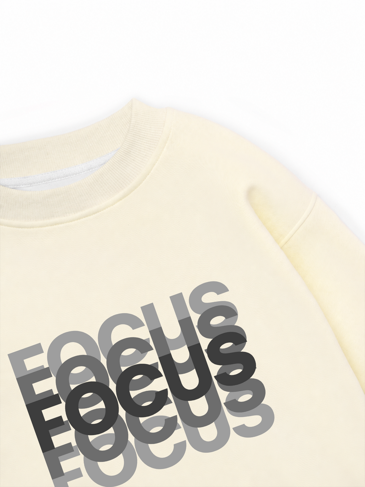 Áo Sweater Nỉ Hai Da Focus