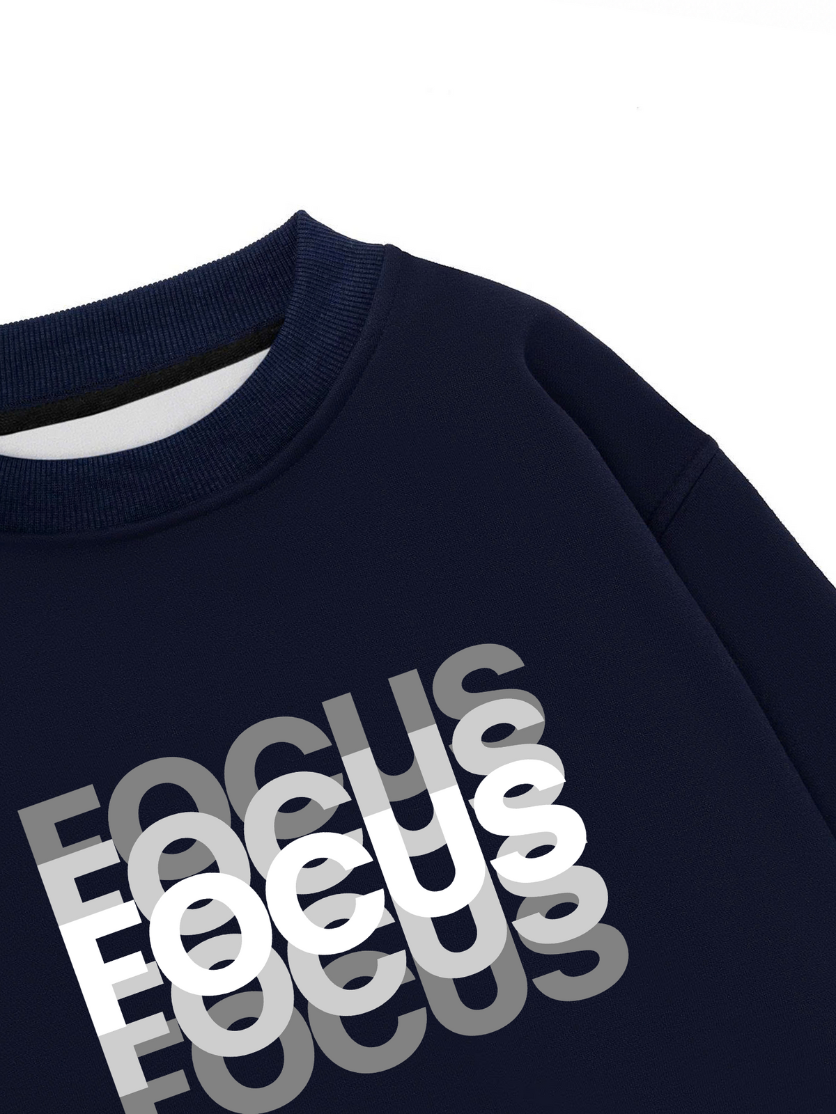 Áo Sweater Nỉ Hai Da Focus