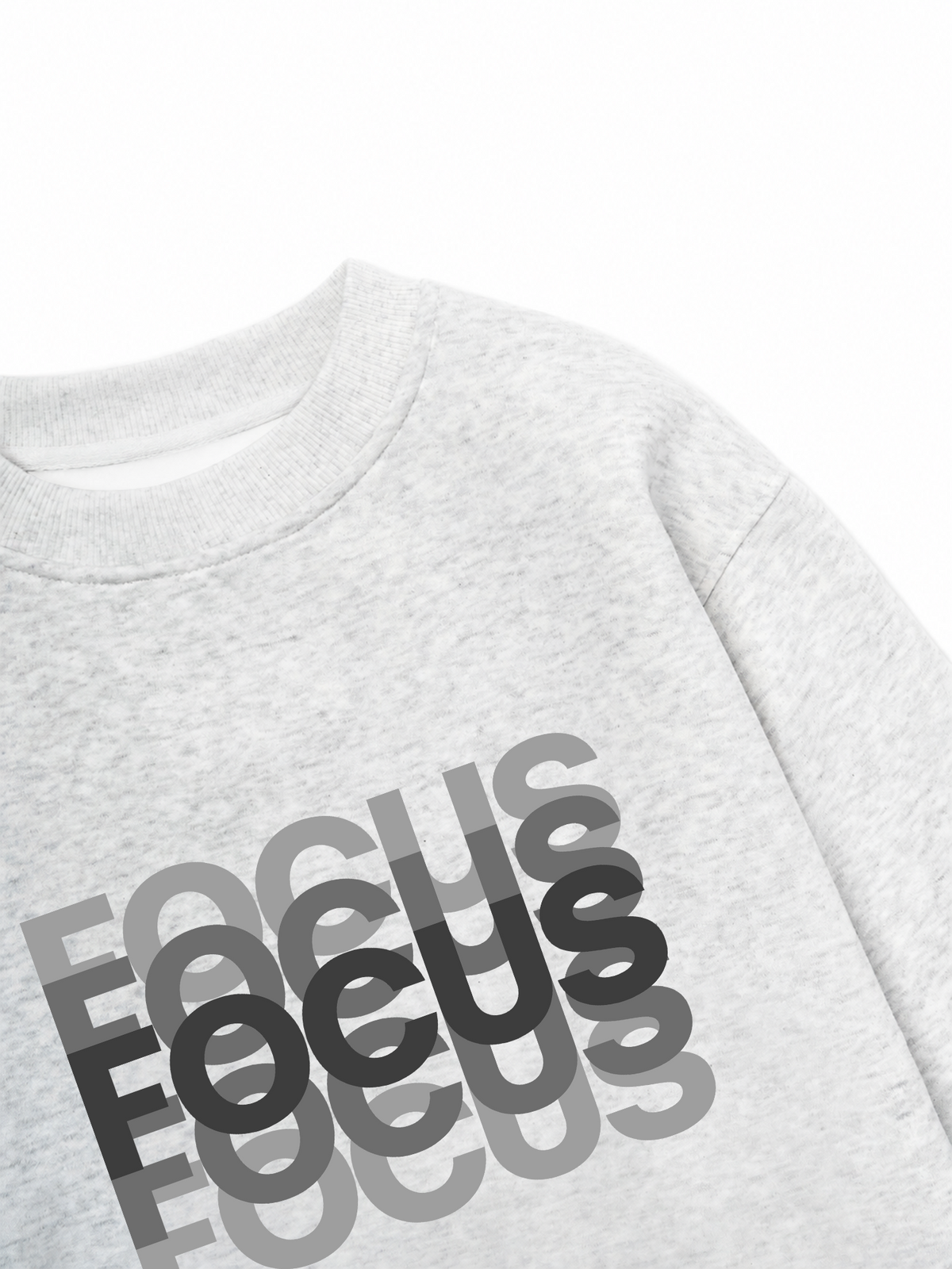 Áo Sweater Nỉ Hai Da Focus