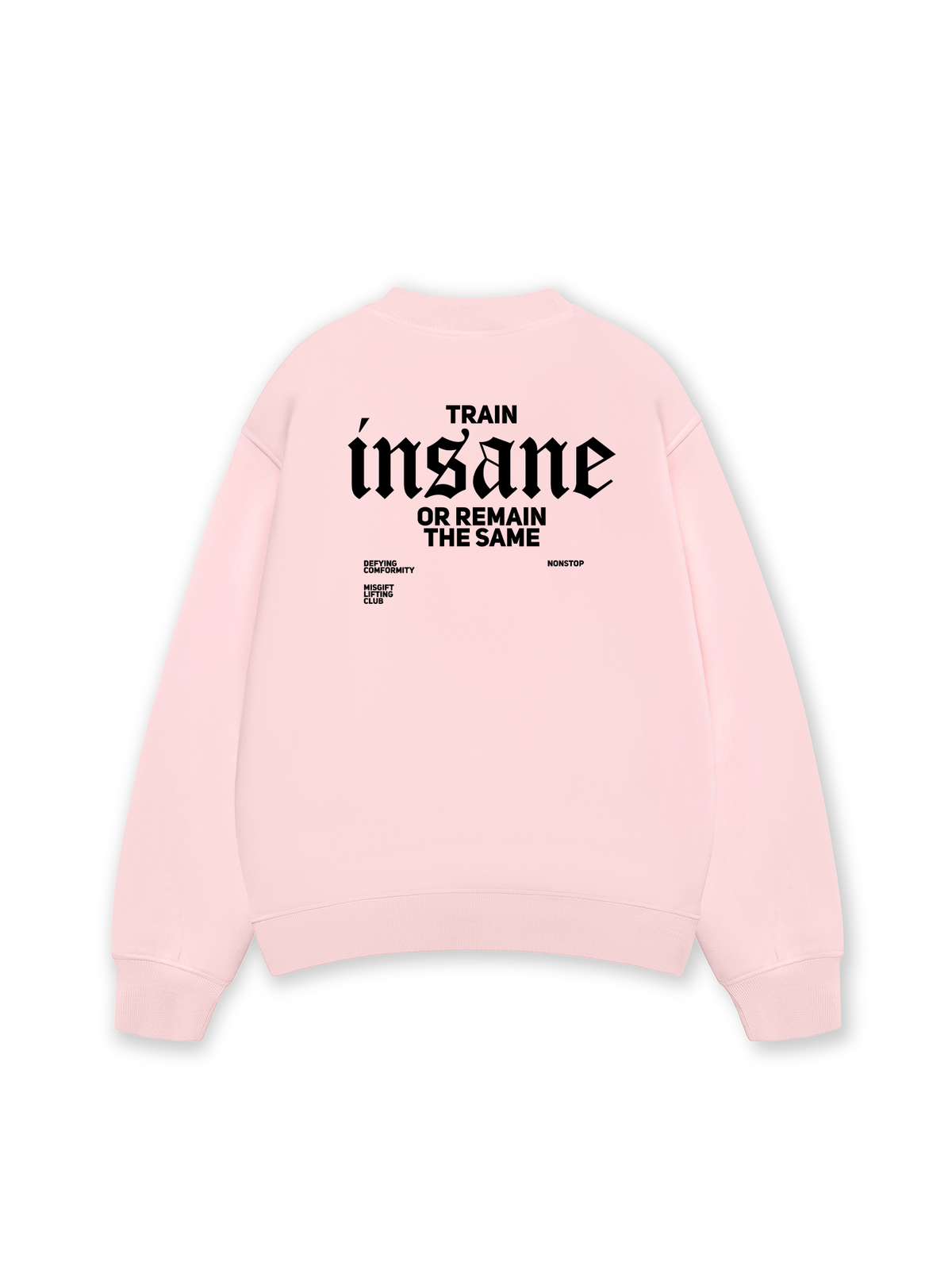 Áo Sweater Nỉ Hai Da Train Insane