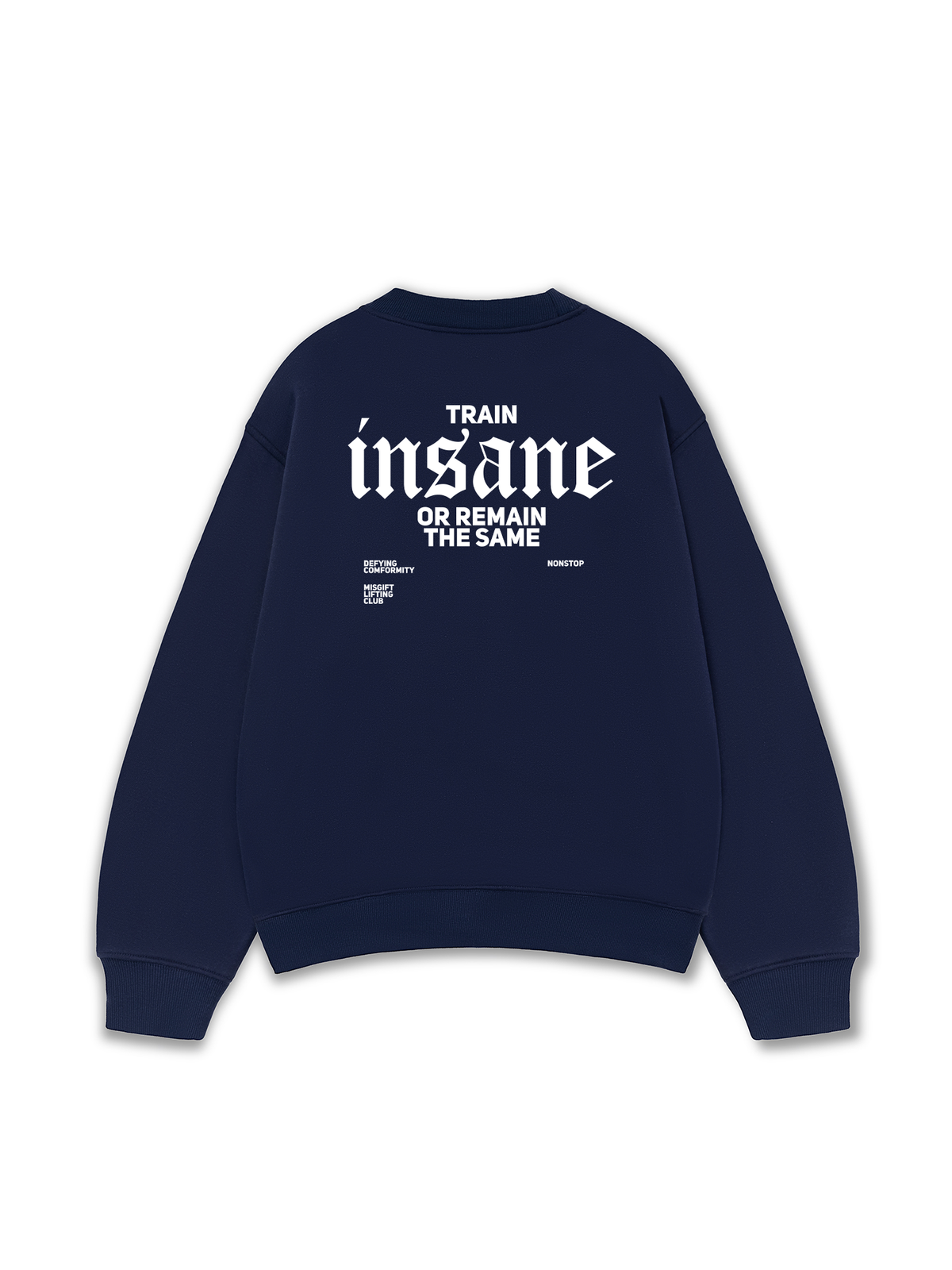 Áo Sweater Nỉ Hai Da Train Insane