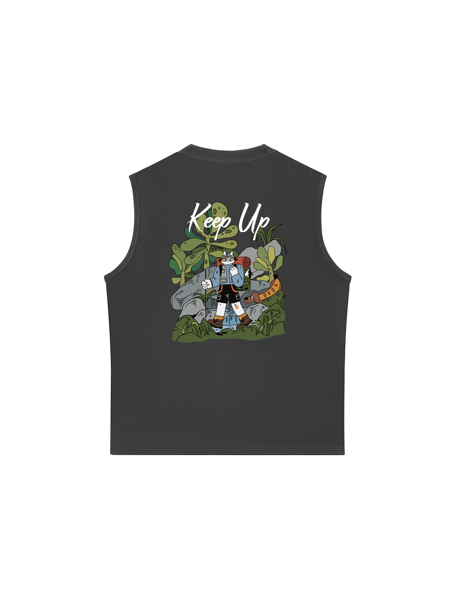 Áo Ba Lỗ Relaxed Fit Keep Up