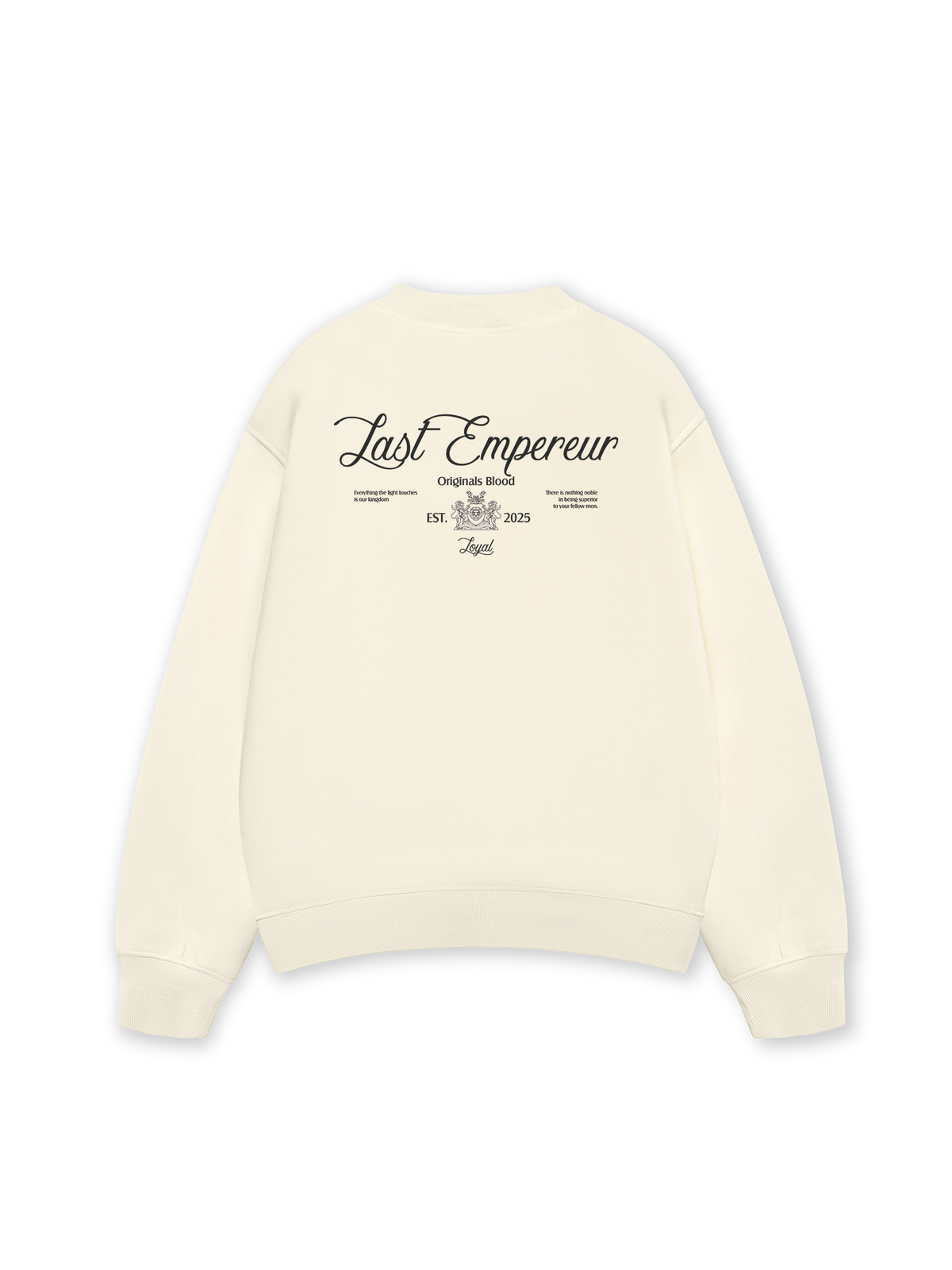 Áo Sweater Nỉ Hai Da Last Empereur Sweater