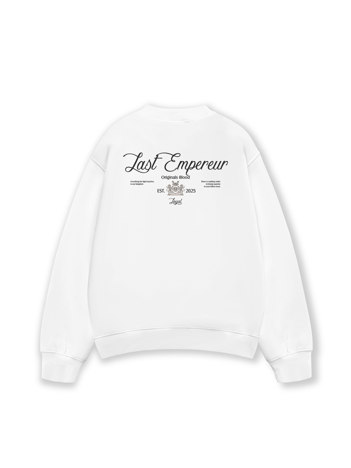 Áo Sweater Nỉ Hai Da Last Empereur Sweater