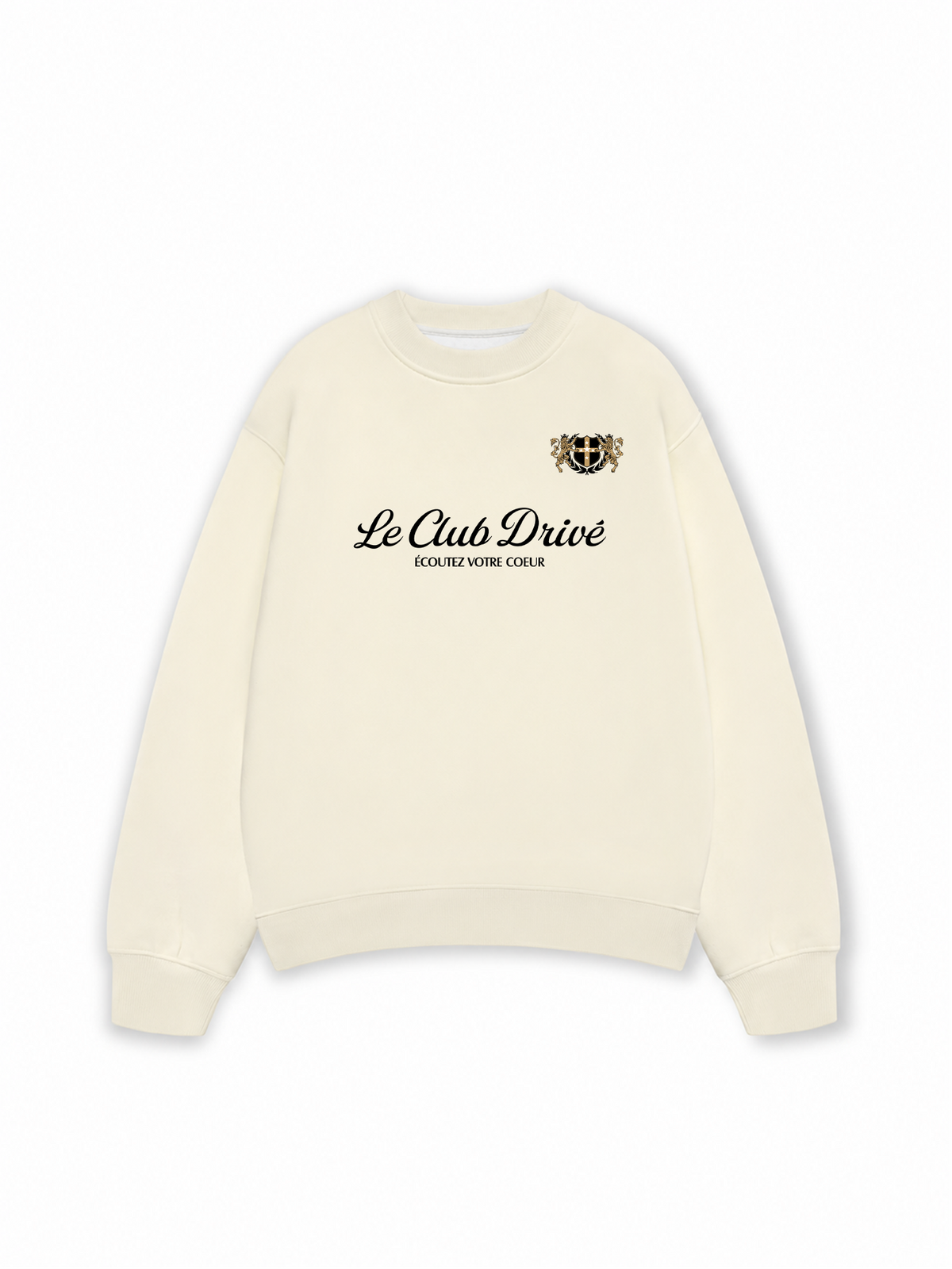 Áo Sweater Nỉ Hai Da Le Club Drive