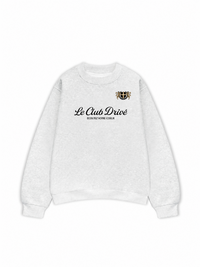 Áo Sweater Nỉ Hai Da Le Club Drive