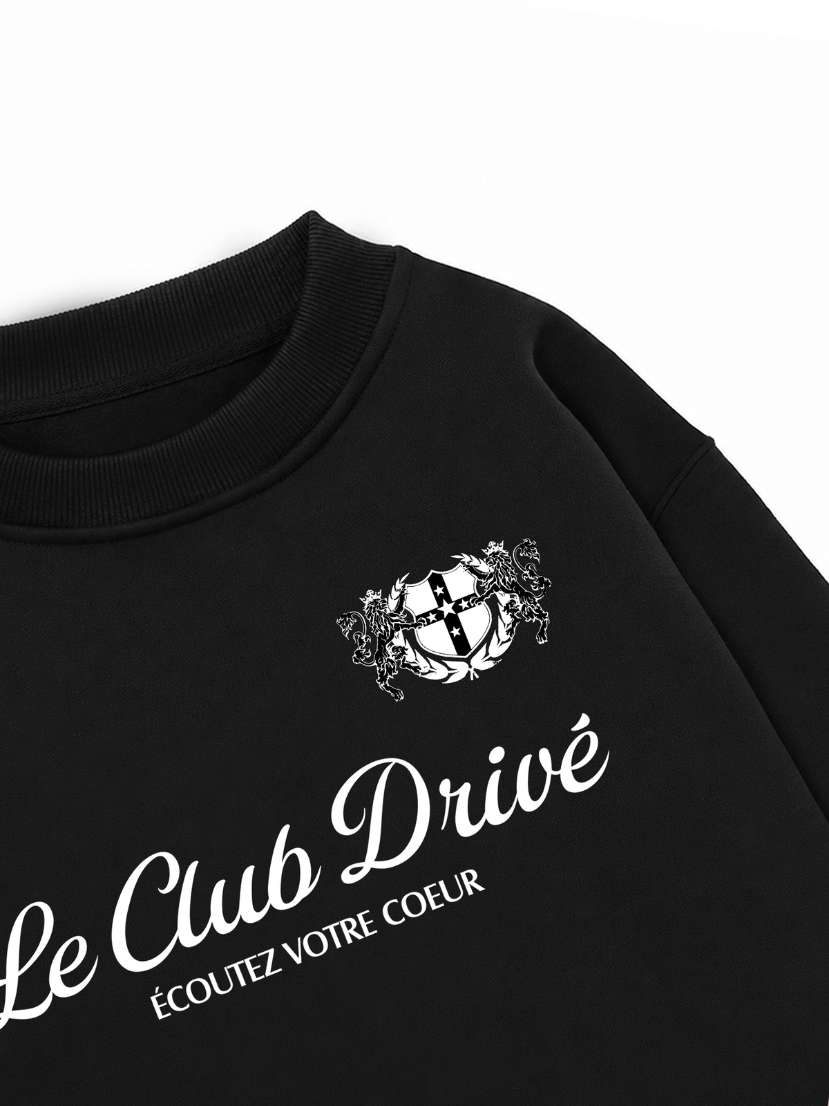 Áo Sweater Nỉ Hai Da Le Club Drive