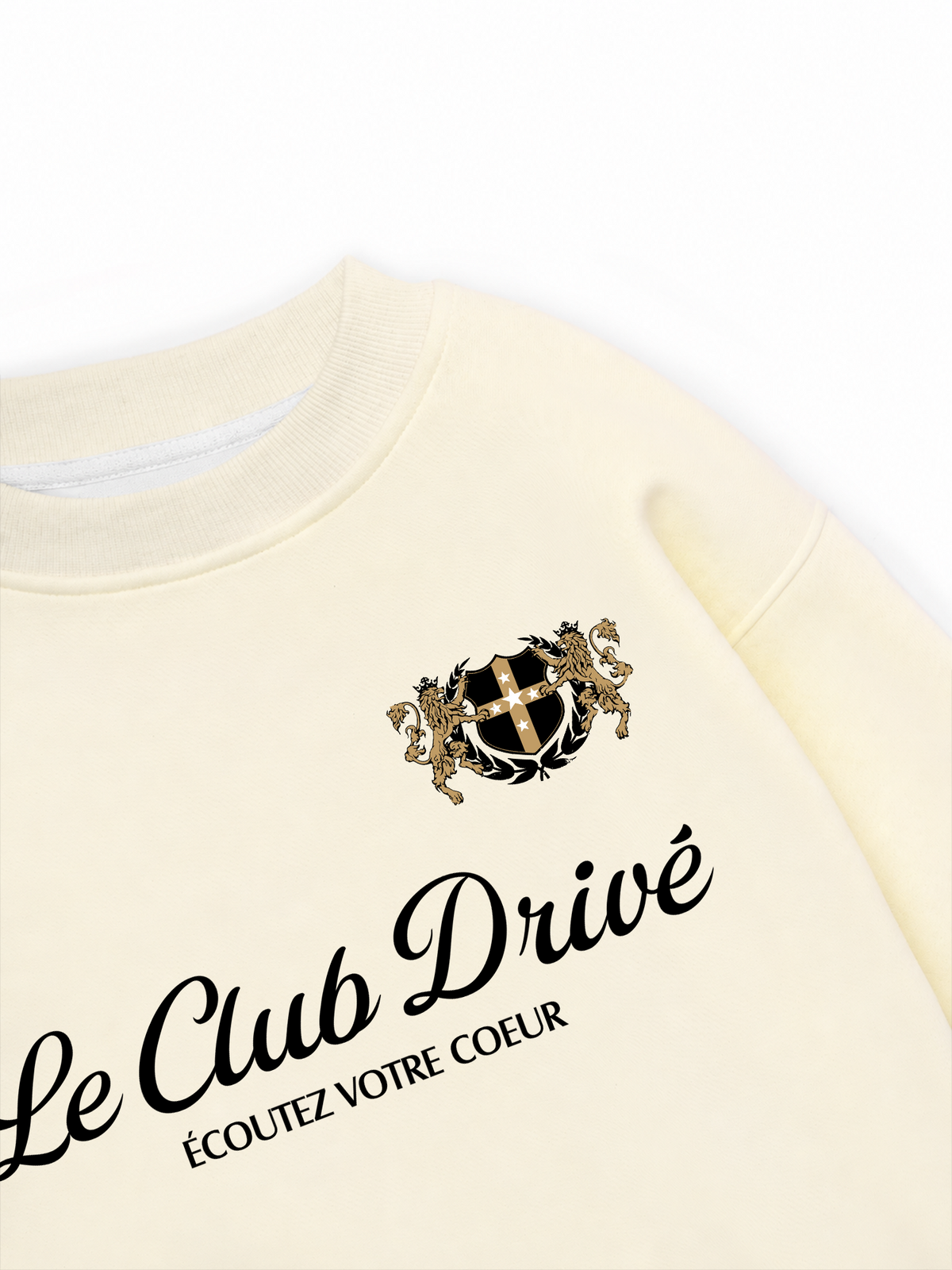 Áo Sweater Nỉ Hai Da Le Club Drive