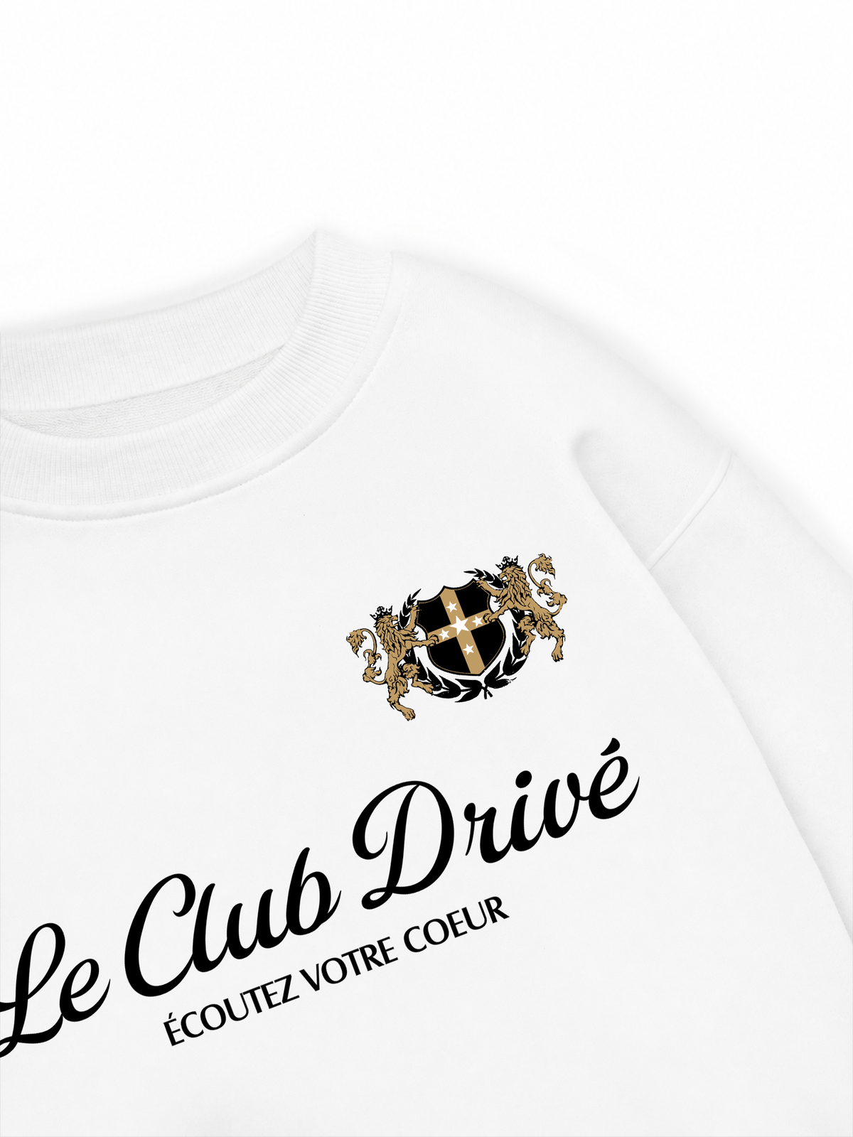 Áo Sweater Nỉ Hai Da Le Club Drive