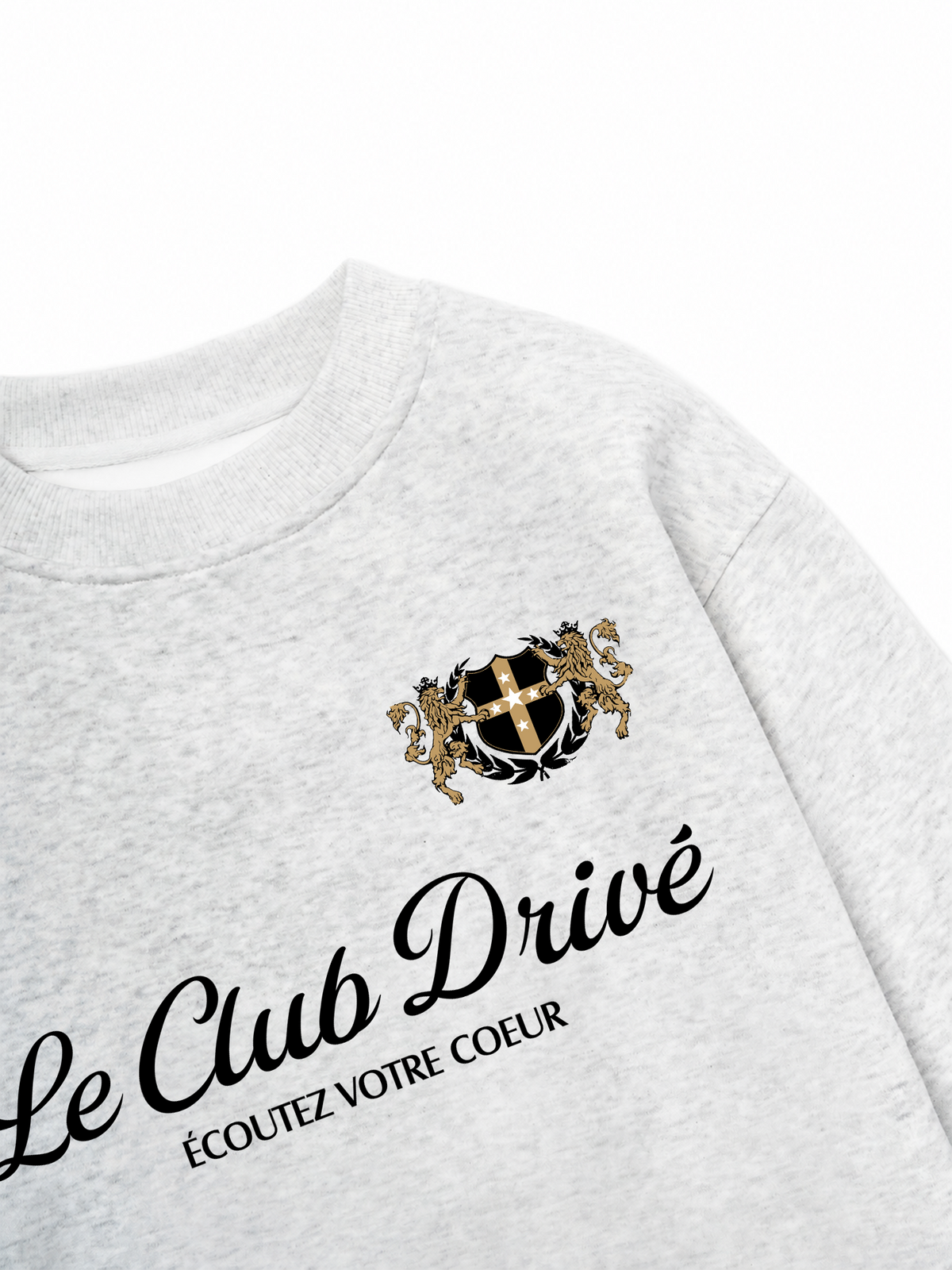 Áo Sweater Nỉ Hai Da Le Club Drive